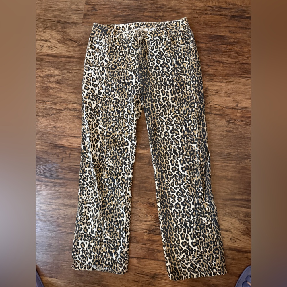 Leopard Print Pants